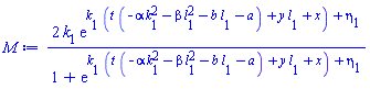2*k[1]*exp(k[1]*(t*(-alpha*k[1]^2-beta*l[1]^2-b*l[1]-a)+y*l[1]+x)+eta[1])/(1+exp(k[1]*(t*(-alpha*k[1]^2-beta*l[1]^2-b*l[1]-a)+y*l[1]+x)+eta[1]))