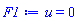 u(x, y, z, t) = 0