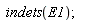 indets(E1)