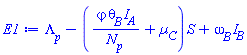 Lambda__p-(varphi*theta__B*I__A/N__p+Âµ__C)*S+omega__B*I__B