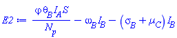 varphi*theta__B*I__A*S/N__p-omega__B*I__B-(sigma__B+Âµ__C)*I__B