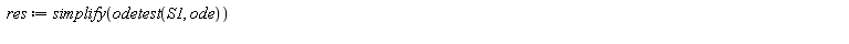 res := simplify(odetest(S1, ode))