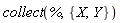 collect(%, {X, Y})