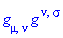 Physics:-g_[mu, nu]*Physics:-g_[`~nu`, `~sigma`]