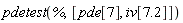 pdetest(%, [pde[7], iv[7.2]])