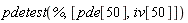 pdetest(%, [pde[50], iv[50]])