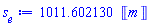 1011.602130*Units:-Unit(m)