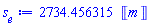 2734.456315*Units:-Unit(m)