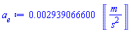 0.2939066600e-2*Units:-Unit(m/s^2)