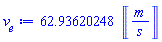 62.93620248*Units:-Unit(m/s)