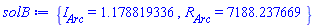 solB := {I__Arc = 1.178819336, R__Arc = 7188.237669}