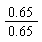 .65/(.65)