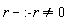 r-:-r <> 0