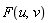 F(u, v)