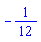-1/12