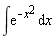 int(exp(-x^2), x)