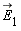 `#mover(mi("E"),mo("&rarr;"))`[1]