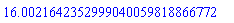16.0021642352999040059818866772