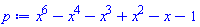x^6-x^4-x^3+x^2-x-1