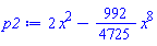 2*x^2-(992/4725)*x^8