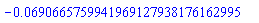 -0.690665759941969127938176162995e-1