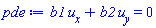 b1(x, y)*u[x]+b2(x, y)*u[y] = 0