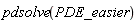 pdsolve(PDE_easier)