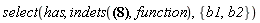 select(has, indets({(-u[x]^2*b1(x, y)-u[x]*u[y]*b2(x, y))*(diff(xi__x(x, y, u), u))+(-u[x]*u[y]*b1(x, y)-u[y]^2*b2(x, y))*(diff(xi__y(x, y, u), u))+(b1(x, y)*u[x]+b2(x, y)*u[y])*(diff(eta(x, y, u), u))-b1(x, y)*(diff(xi__x(x, y, u), x))*u[x]-(diff(xi__x(x, y, u), y))*b2(x, y)*u[x]-b1(x, y)*(diff(xi__y(x, y, u), x))*u[y]-(diff(xi__y(x, y, u), y))*b2(x, y)*u[y]+b1(x, y)*(diff(eta(x, y, u), x))+(diff(eta(x, y, u), y))*b2(x, y)+xi__x(x, y, u)*(diff(b1(x, y), x))*u[x]+xi__y(x, y, u)*(diff(b1(x, y), y))*u[x]+u[y]*(xi__y(x, y, u)*(diff(b2(x, y), y))+(diff(b2(x, y), x))*xi__x(x, y, u))}, function), {b1, b2})