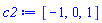 [-1, 0, 1]