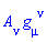 A[nu]*Physics:-g_[mu, `~nu`]