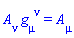 A[nu]*Physics:-g_[mu, `~nu`] = A[mu]
