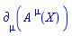 Physics:-d_[mu](A[`~mu`](X), [X])
