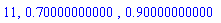 11, .70000000000, .90000000000