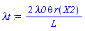 2*lambda0*theta*r(X2)/L
