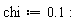 chi := .1: