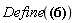 Define(N[mu] = [A(r), 0, 0, 0])