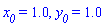 x__0 = 1.0, y__0 = 1.0