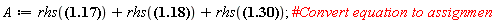 A := rhs(A1 = -(3/16)*Erms^2*((-8*cos(mu)*sin(mu)-8*mu+16*sin(mu))*cos(alpha)^2-8*sin(alpha)*(cos(mu)-1)^2*cos(alpha)+4*cos(mu)*sin(mu)-4*mu)/(L^2*omega^2))+rhs(A2 = Idc^2*((2/3)*Pi-mu))+rhs(A3 = (1/4)*(6*(cos(mu)*sin(mu)-2*sin(mu)+mu)*cos(alpha)^2+6*sin(alpha)*(cos(mu)-1)^2*cos(alpha)-3*cos(mu)*sin(mu)+3*mu)*Erms^2/(L^2*omega^2)+3^(1/2)*Idc*((sin(mu)-mu)*cos(alpha)+sin(alpha)*(cos(mu)-1))*2^(1/2)*Erms/(omega*L)+Idc^2*mu)