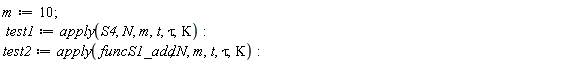 m := 10;
