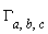 GAMMA[a, b, c]