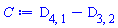 D[4, 1]-D[3, 2]