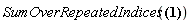 SumOverRepeatedIndices(Physics[d_][mu](A(x), [X])*Physics[d_]((X)[`~mu`]))