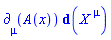 Physics:-d_[mu](A(x), [X])*Physics:-d_((X)[`~mu`])