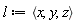 l := `<,>`(x, y, z)