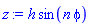 h*sin(n*phi)