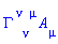 Physics:-Christoffel[`~nu`, nu, `~mu`]*A[mu]