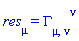 res[mu] = Physics:-Christoffel[mu, nu, `~nu`]