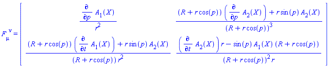 F[mu, `~nu`] = Matrix(%id = 18446744078421819870)