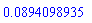 0.894098935e-1