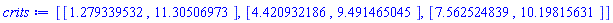 [[1.279339532, 11.30506973], [4.420932186, 9.491465045], [7.562524839, 10.19815631]]